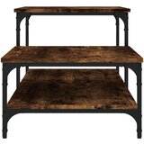  Stolić za kavu boja hrasta 100 x 50,5 x 45 cm konstruirano drvo | Shoptok.si