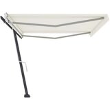  Samostojeća tenda na ručno uvlačenje 500 x 350 cm krem | shoptok.hr