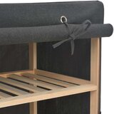  Ormar od tkanine sivi 135 x 40 x 170 cm | shoptok.hr