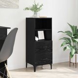  Kreveta Crni hrast 34 x 34.5 x 90 cm Konstruirano drvo Cijene