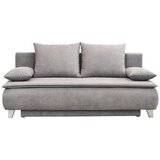 Mömax zofa Boxspring Mona, Svetlo Siva, Ležišče, Predal | Shoptok.si
