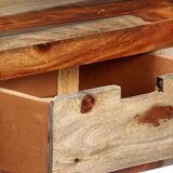 vidaXL Konzolna mizica s 3 predali 120x30x75 cm trden palisander | Shoptok.si