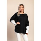 Fenzy Top, Crno-Bijeli | shoptok.hr