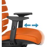 MID.YOU Vrtljiv Stol Ergo Line Ii, Oranžna | Shoptok.si