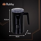 Ruhhy električni pjenilac mlijeka 400W – 4u1, cappuccino & latte, 160/350 ml | Shoptok.si