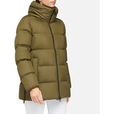 Geox Khaki women's down jacket Camei - Women's | Shoptok.si