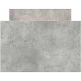  Okvir kreveta s uzglavljem i podnožjem boja betona 100 x 200 cm | shoptok.hr