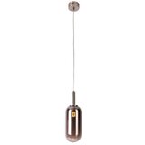 Candellux Antracitno siva LED viseća svjetiljka sa staklenim sjenilom &oslash; 13 cm Fiuggi &ndash; cijene