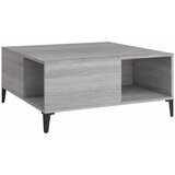 Stolić za kavu boja sivog hrasta 80x80x36,5cm konstruirano drvo | Eponuda.ba