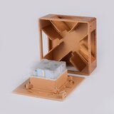  Brilagi - LED spoljno zidno svetlo QUADRAY 6W/230V, drveni dekor, IP54 | Eponuda.com