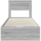  Okvir za krevet Siva Sonoma 75 x 190 cm Inženjersko Drvo - Sivi hrast sonoma 75 x 190 cm | shoptok.hr
