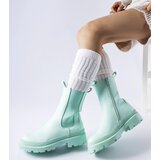 Gemre Light Green Lightly Insulated Ankle Boots Bethesda | Shoptok.si