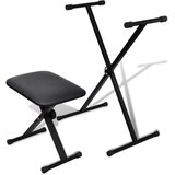  Set podesivog stalka za klavijaturu i stolca | shoptok.hr