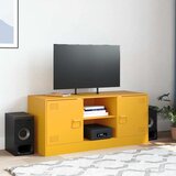 TV ormarić boja senfa 99 x 39 x 44 cm čelični | Eponuda.com