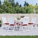  Jastuci za stolice 6 kom boja vina 40x40x7 cm tkanina Oxford | shoptok.hr