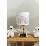 Dečija stona lampa Duga, Bela