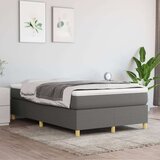  Box spring posteljni okvir temno siv 120x200 cm blago, (20738349) | Shoptok.si