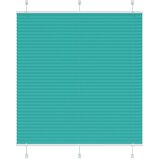 vidaXL Plisirana žaluzija petrolejno zelena 115x150 cm, širina blaga 114,4 cm, poliester, (5000298536) | Shoptok.si