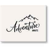  Motivaciona slika na platnu Adventure awaits_002 (moderne) | shoptok.hr