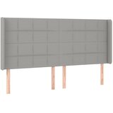  Krevet box spring s madracem LED svjetlosivi 180x200 cm tkanina | shoptok.hr