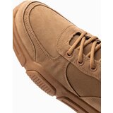 Ombre Men's ankle sneaker boots with sculpted sole - sand | Shoptok.si