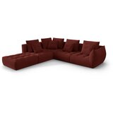 Micadoni Rdeča kotna sedežna garnitura (levi kot/v obliki črke L) Bloom – Home | Shoptok.si