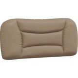  Posteljni okvir z vzglavjem kapučino 90x190 cm umetno usnje, (21086301) | Shoptok.si