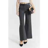 Fenzy Elegantne Dolge Hlače, Sive | Shoptok.si