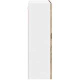  Zidni stakleni ormarić Lucca Staro drvo 80 x 31 x 100 cm | shoptok.hr