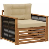  Srednja sofa za van Prirodna | shoptok.hr