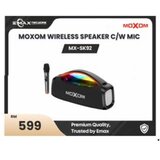 Moxom Zvučnik bluetooth MX-SK106 sa dva mikrofona crni | Eponuda.com