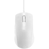 DELTACO GAMING Miš WM87 Polu-transparentan RGB Ultralagan, USB, Bijeli | shoptok.hr