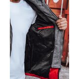 DStreet Kurtka męska pikowana zimowa czerwona | Shoptok.si