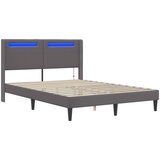  Krevetna konstrukcija Siva 120 x 200 cm Umjetna koža | shoptok.hr