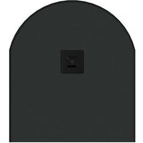  Zidno ogledalo crna 80x35 cm ovalno | shoptok.hr