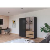 Rauch Möbel omara s klasičnimi vrati, siva, hrast artisan | Shoptok.si