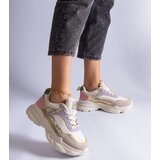 Gemre Multicolored Sneakers with Glitter Inserts Clorinda | Shoptok.si