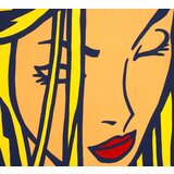  Ročno izdelana slika POP Art LICHTENSTEIN 3-delna (pop art) | Shoptok.si