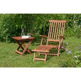 Gardenson Vrtni Ležalnik Deckchair, Masivno | Shoptok.si