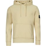 Calvin Klein Jeans Puloverji MONOLOGO BADGE Bež cene