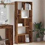  Regal za knjige boja starog drva 67x24x161 cm konstruirano drvo | Eponuda.ba