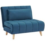Molarem Home Fotelja Billy - baršun - plava | shoptok.hr