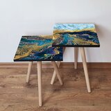 Hanah home 2Shp418 - Multicolor Multicolor Nesting Table (2 Pieces) | ePonuda.com