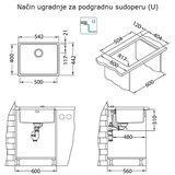 Alveus set sudopera kombino 50 sa slavinom zeos-p monarch | ePonuda.com