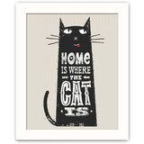 Alpha Wall ukrasna slika Cat, 28,5 x 23,5 cm Cijene