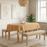  Tkanina za stol 5 kom. Ovalni Bež 130 x 220 cm Cijene