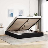 Maison Chic Otomanski Posteljni okvir - Dvoposteljna postelja - Zakonska postelja brez vzmetnice Črna 160x200 cm Velvet-J471, (21776789) | Shoptok.si