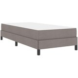 s opruga kutije Sivo-smeđa 90 x 190 cm tkanina | shoptok.hr