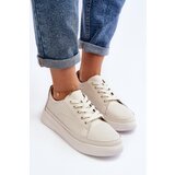 Sergio Leone Women's Leather Sports Shoes Sneakers White Failla | shoptok.hr