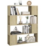 Ormarić za knjige / sobna pregrada boja hrasta 100x24x124 cm | shoptok.hr